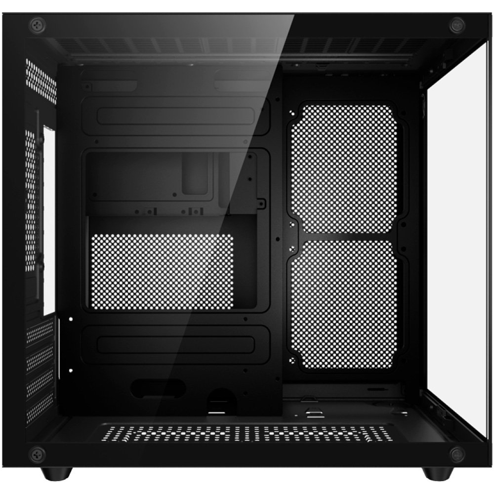 Imagem 4 de 8 do produto Gabinete Gamer Kalkan Midgard Lite, M-ATX, Frontal e Lateral em Vidro Temperado, Sem Fans, Preto - KLK00090