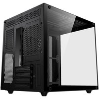 Gabinete Gamer Kalkan Midgard Lite, M-ATX, Frontal e Lateral em Vidro Temperado, Sem Fans, Preto - KLK00090