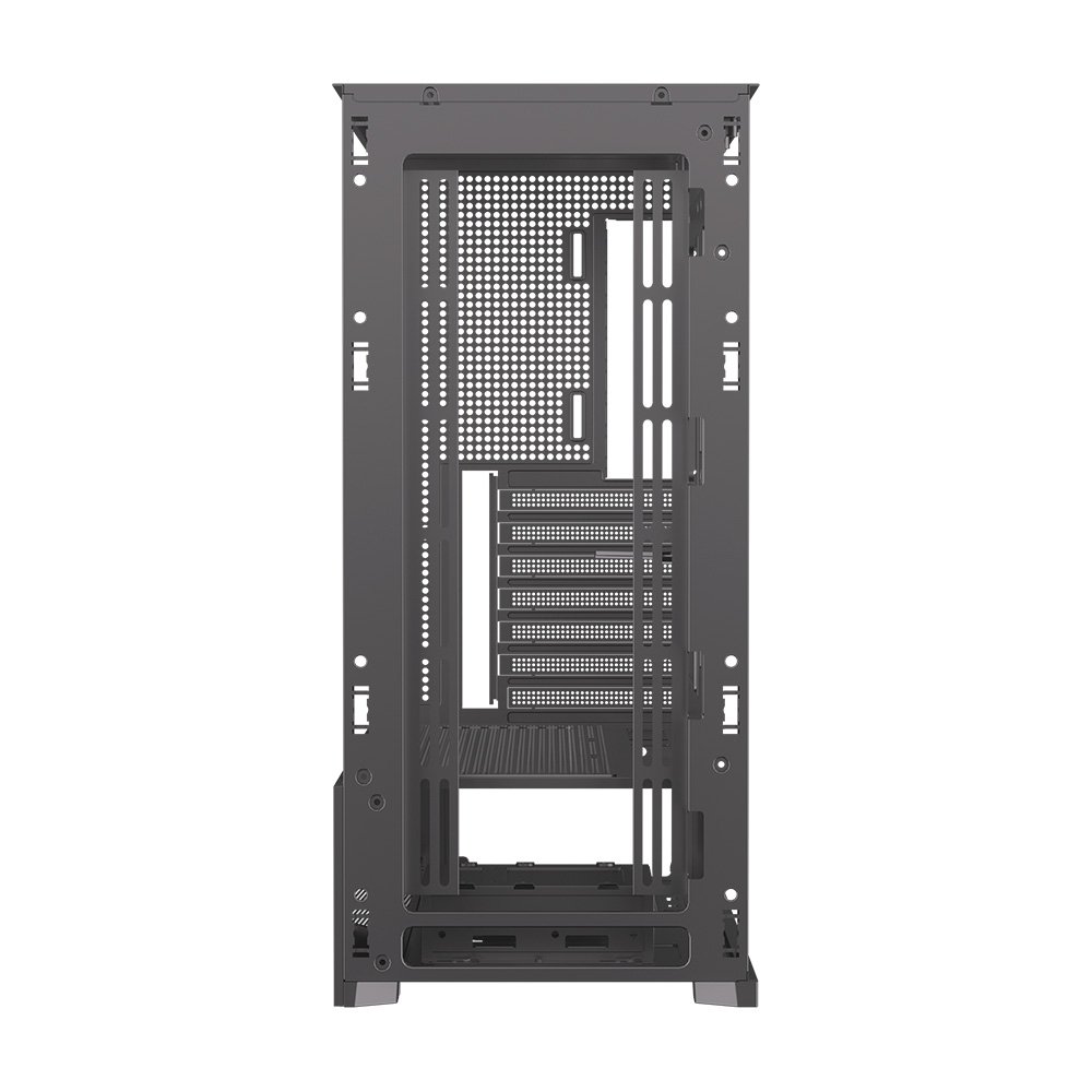 Imagem 7 de 10 do produto Gabinete Gamer Kalkan Hakon Pro, E-ATX, Sem Fans, Lateral em Vidro Temperado, Preto - KLK00094