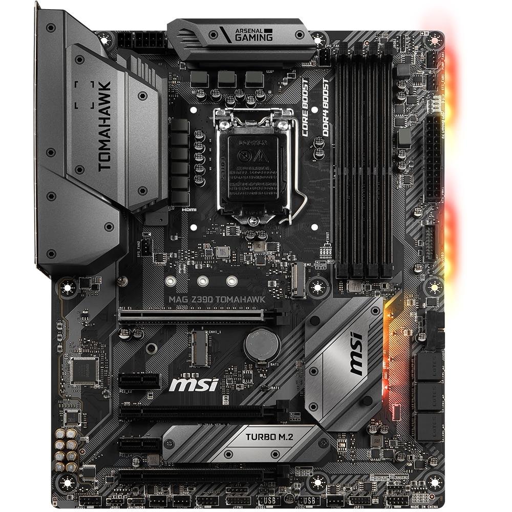 ホーク Placa-Mãe MSI Intel LGA 1151 ATX MAG Z390 Tomahawk | KaBuM!