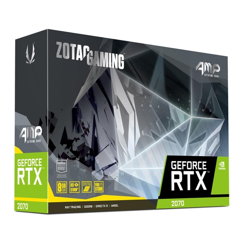 VGA Zotac Gaming Geforce RTX 2070 AMP Extreme 8GB | KaBuM!