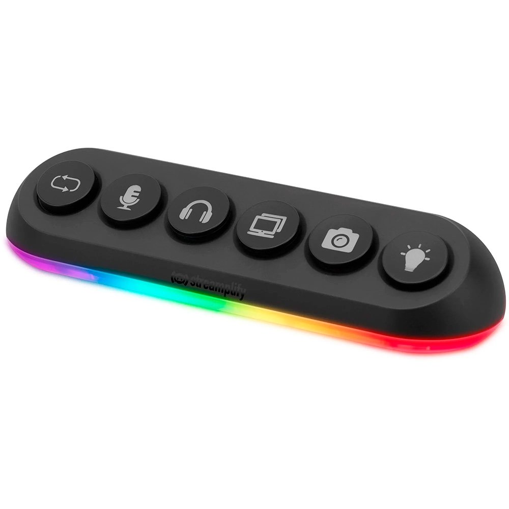 Hub USB Streamplify Deck 5, 5 Portas, USB 3.0, RGB, Preto - ( Balão.info - foto 2