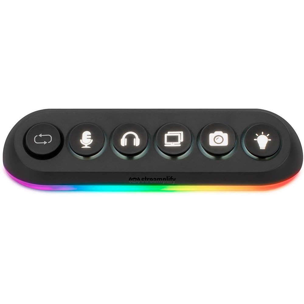 Hub USB Streamplify Deck 5, 5 Portas, USB 3.0, RGB, Preto - ( Balão.info - foto 3