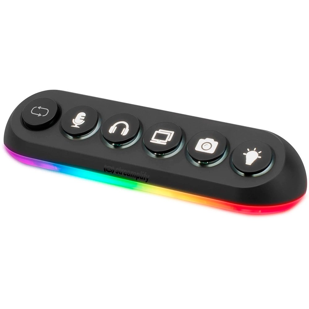Hub USB Streamplify Deck 5, 5 Portas, USB 3.0, RGB, Preto - ( Balão.info - foto 4