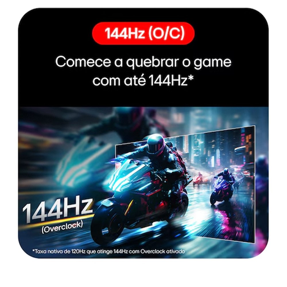 Imagem 8 de 10 do produto Monitor Gamer LG UltraGear 24", Full HD, 144Hz, 1ms, IPS, G-Sync, FreeSync, HDR10, Preto - 24G411A-B