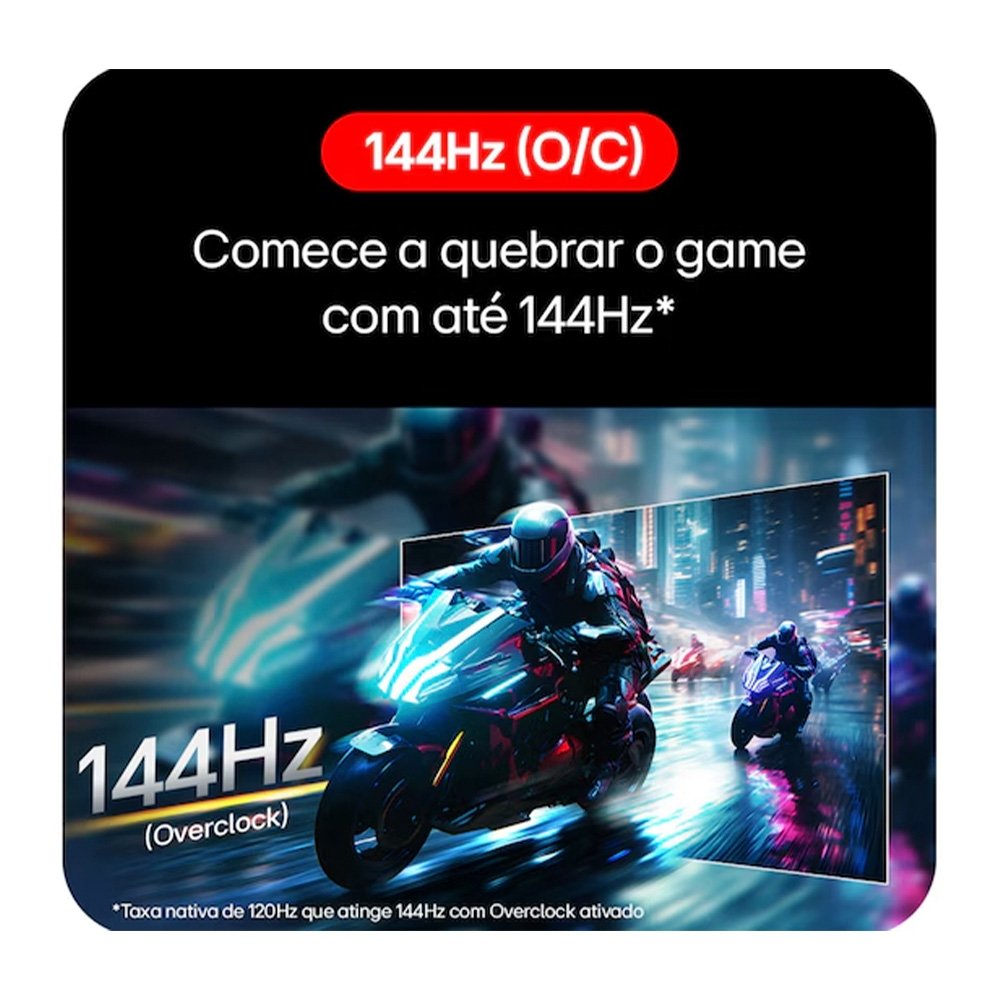"Monitor Gamer LG UltraGear 27"", Full HD, 144Hz, 1ms, IPS, G-Sync, FreeSync, HDR10, Preto - 27G411A-B" - view 4