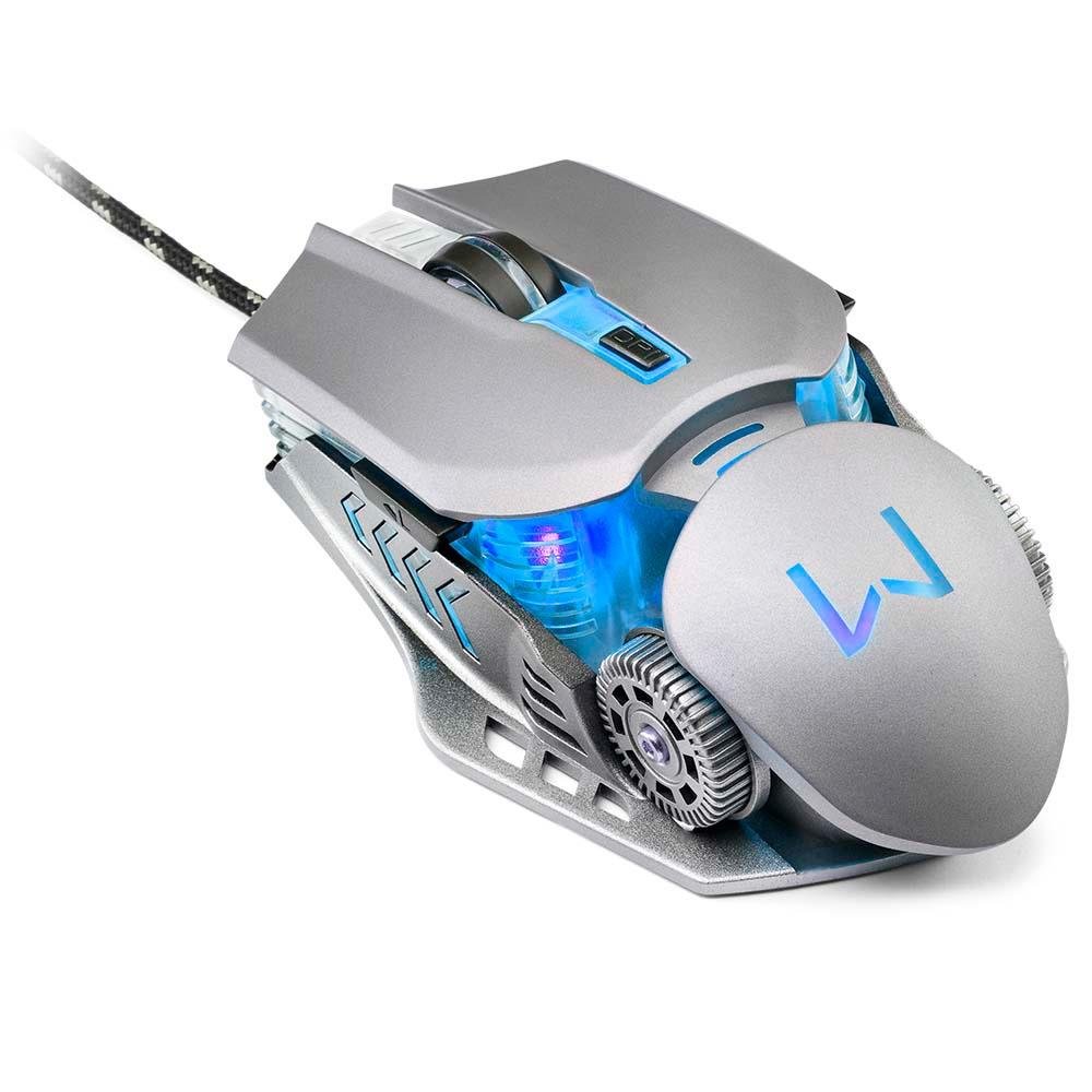 Imagem 11 de 14 do produto Kit Gamer Warrior  - Teclado Semi Mecânico Ragnar, LED + Mouse Keon, LED - TC223