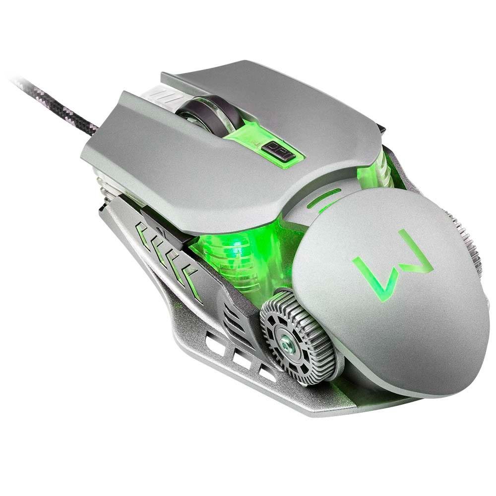 Imagem 6 de 14 do produto Kit Gamer Warrior  - Teclado Semi Mecânico Ragnar, LED + Mouse Keon, LED - TC223