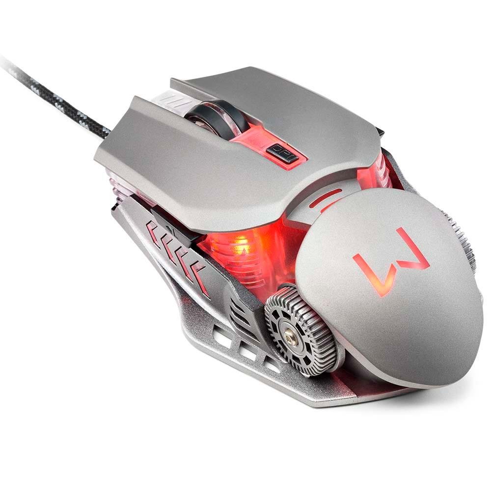 Imagem 7 de 14 do produto Kit Gamer Warrior  - Teclado Semi Mecânico Ragnar, LED + Mouse Keon, LED - TC223