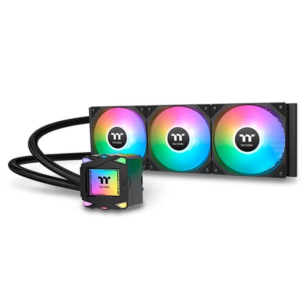 Water Cooler Thermaltake LA 360 ARGB Sync Edition, ARGB, 360mm, Multiplataforma AMD e Intel, Preto - CL-W459-PL12SW-A 4