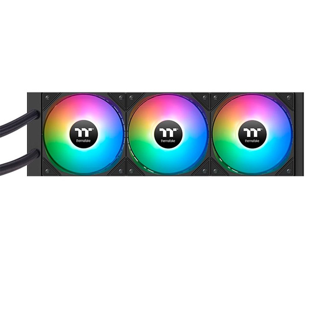 Imagem 2 de 6 do produto Water Cooler Thermaltake LA 360 ARGB Sync Edition, ARGB, 360mm, Multiplataforma AMD e Intel, Preto - CL-W459-PL12SW-A