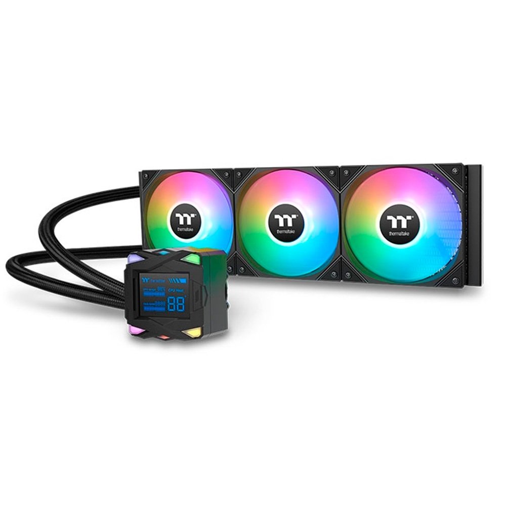 Water Cooler Thermaltake LA 360-S ARGB Sync Edition-S, ARGB, 360mm, Multiplataforma AMD e Intel, Preto - CL-W462-PL12SW-A 5