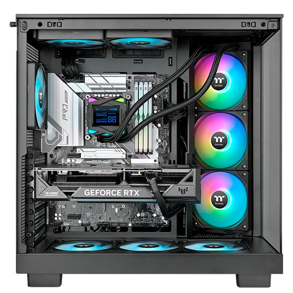 Imagem 6 de 6 do produto Water Cooler Thermaltake LA 360-S ARGB Sync Edition-S, ARGB, 360mm, Multiplataforma AMD e Intel, Preto - CL-W462-PL12SW-A
