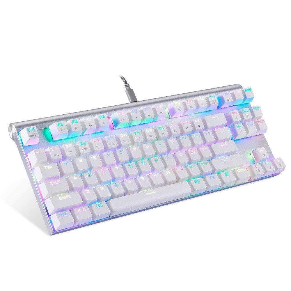 Teclado Gamer Motospeed CK101, Mecânico,RGB, ABNT 2 | KaBuM!