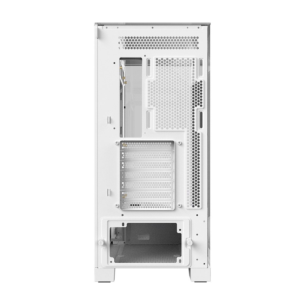 Gabinete Gamer ( Balão.info) Forcefield Dome, Mid Tower, RGB, Lateral em Vidro, White Ghost - Gffdwg - view 4