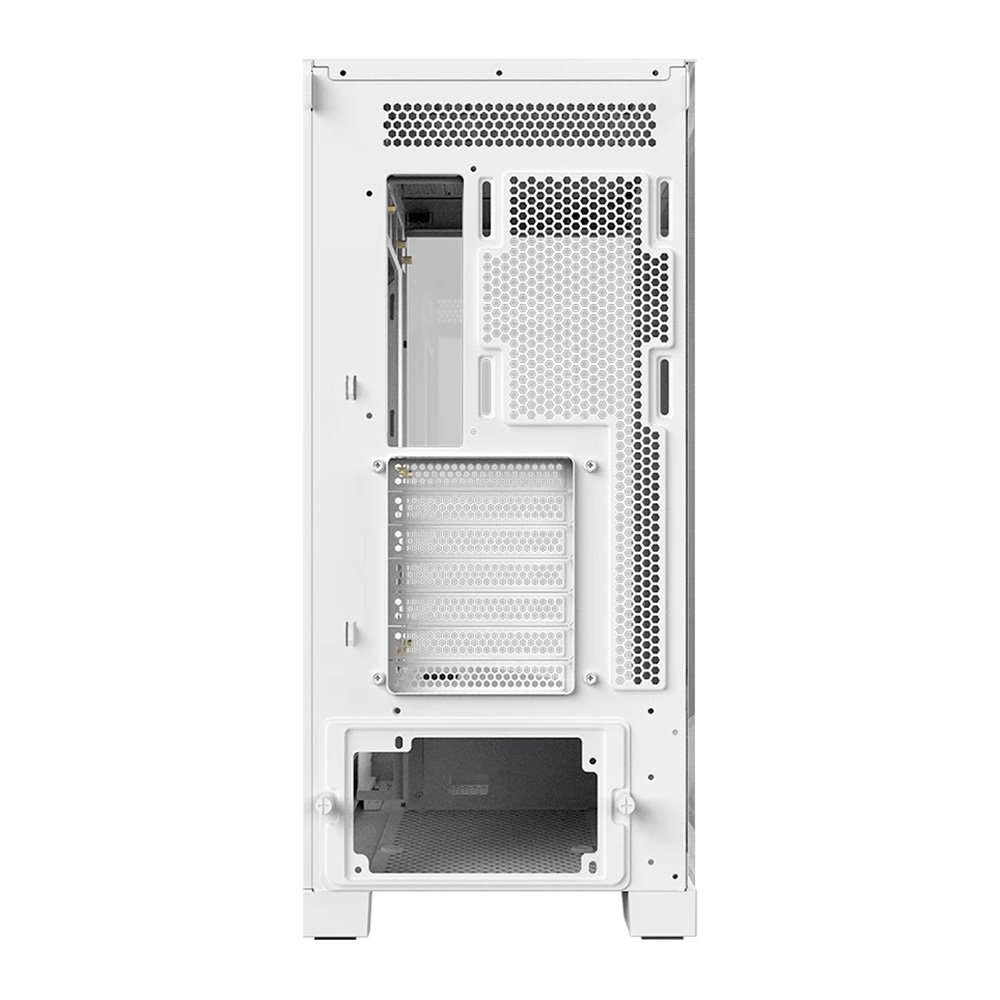 Gabinete Gamer ( Balão.info) Forcefield Flow, Mid Tower, RGB, Lateral em Vidro, White Ghost - Gfffwg - view 5