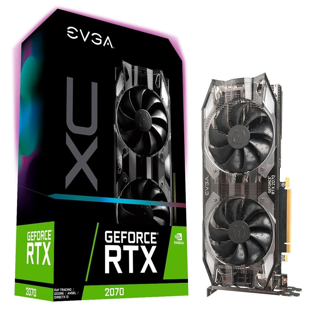 【新品、未開封】EVGA GEFORCE RTX 2070 BLACK VGA EVGA NVIDIA GeForce RTX 2070 XC Gaming | KaBuM!