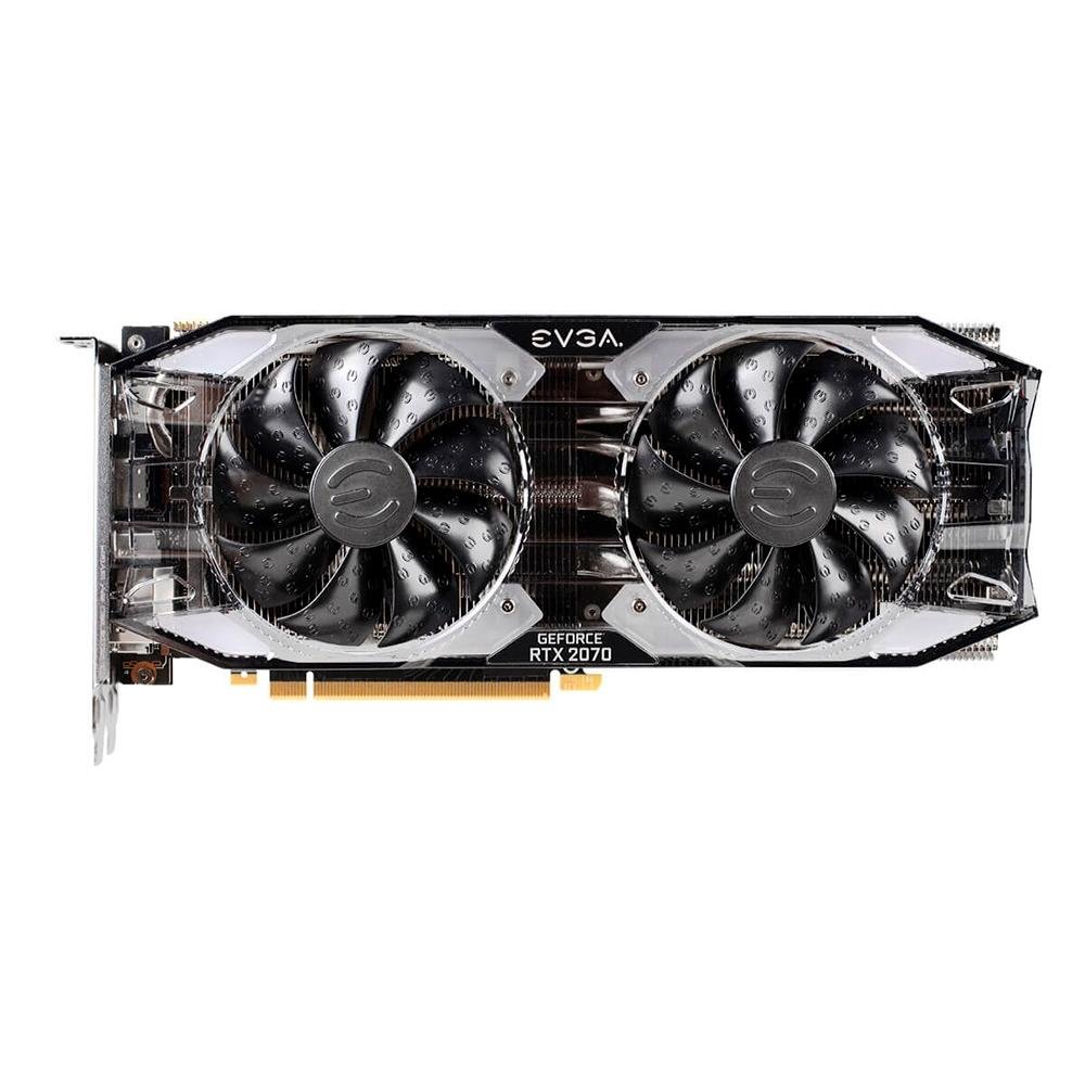 Imagem 2 de 7 do produto Placa de Vídeo EVGA NVIDIA GeForce RTX 2070 XC Gaming, 8GB, GDDR6 - 08G-P4-2172-KR