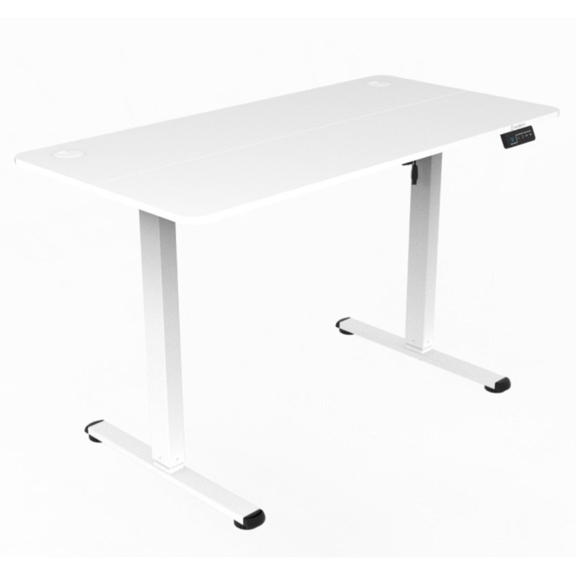Mesa Office Husky Zenith 200 - Regulagem Elétrica de Altura, Suporta Até 70kg, 2 Memórias, Bivolt, Branca - HDO200BR