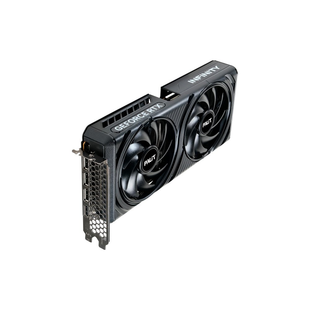 Placa de Video Palit GeForce RTX 5060 8GB INFINITY 2 OC GDDR7 128bits - NE75060V19P1-GB2063L Placa de Video Palit GeForce RTX 5060 8GB INFINITY 2 OC GDDR7 128bits - NE75060V19P1-GB2063L