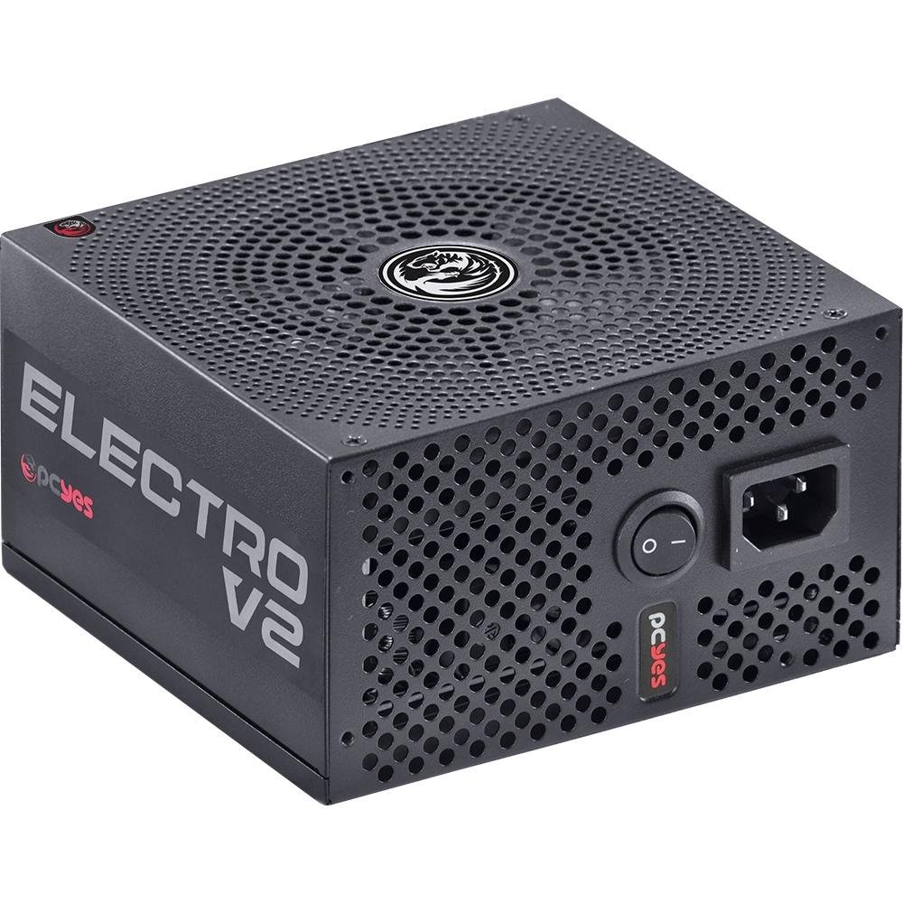 Imagem 3 de 7 do produto Fonte PCYes Electro V2, 550W, 80 Plus Bronze - ELECV2PTO550W