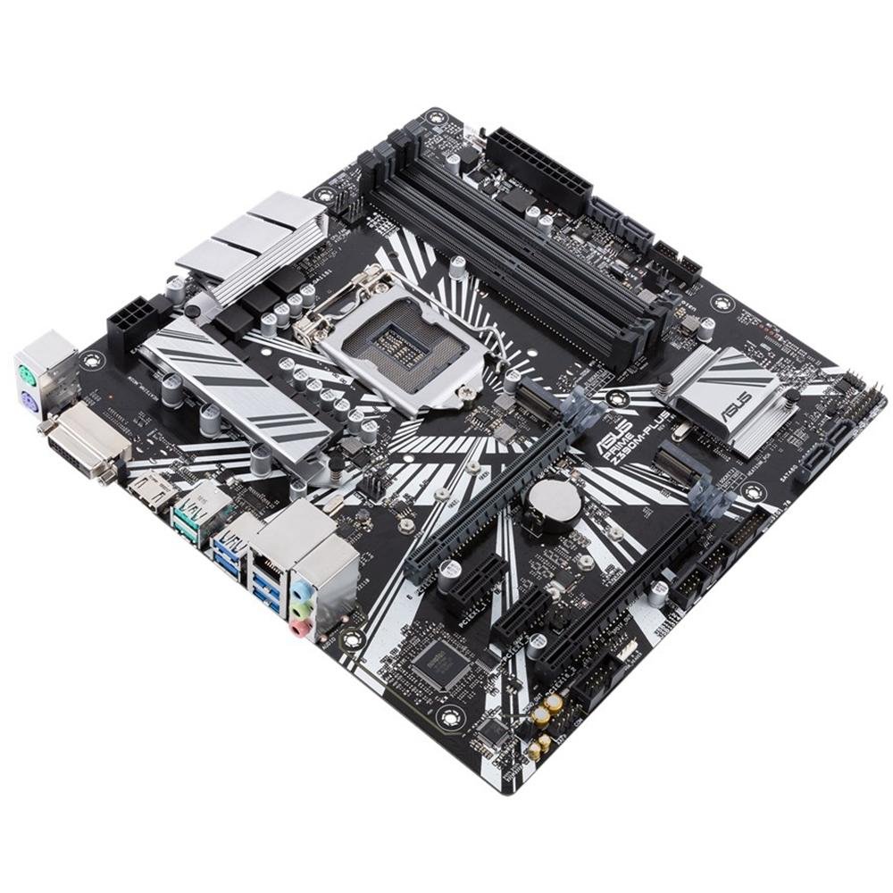 Placa-Mãe Asus Prime Z390M-Plus, Intel LGA 1151, mATX, DDR4 Placa-Mãe Asus Prime Z390M-Plus, Intel LGA 1151, mATX, DDR4