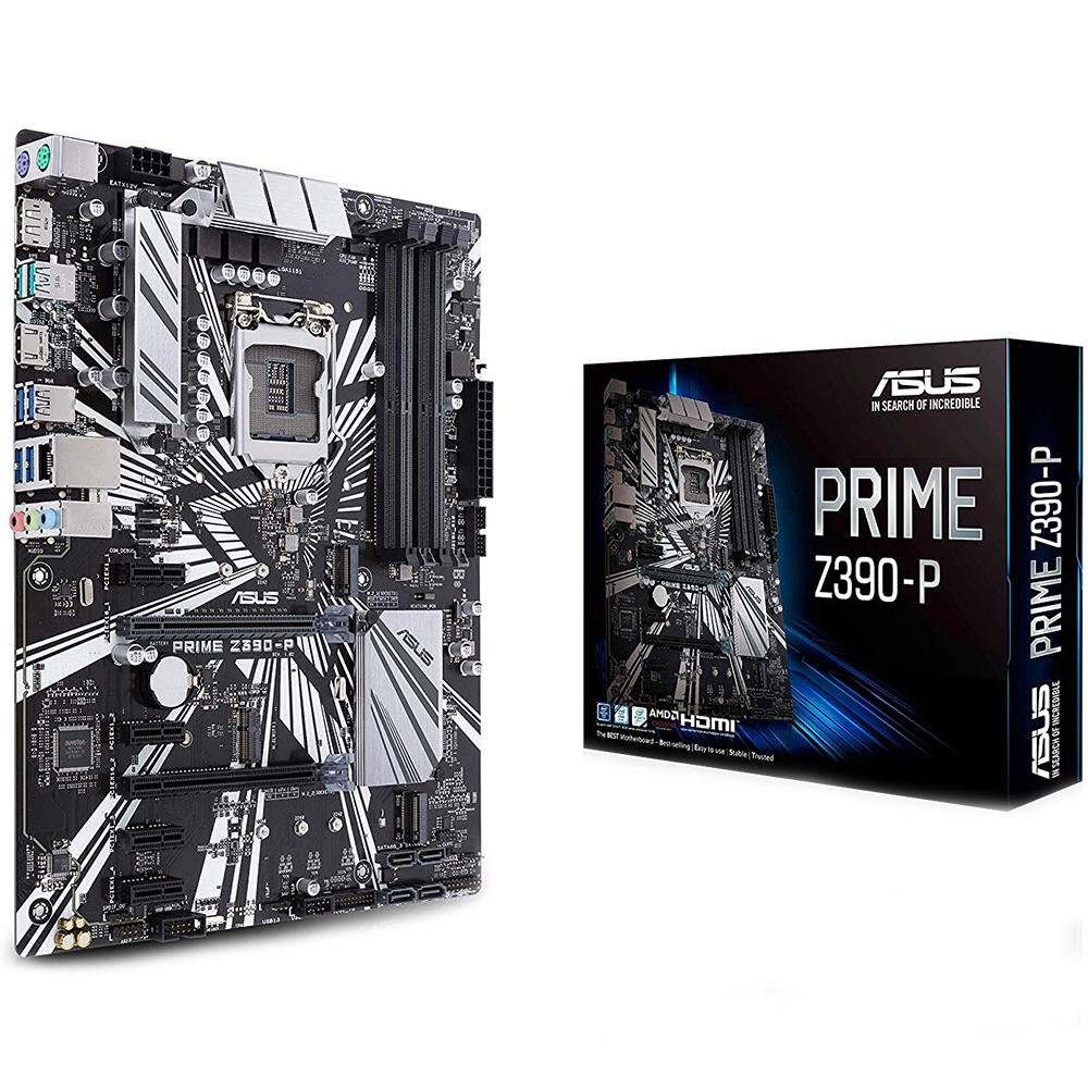 Placa-Mãe Asus para Intel LGA 1151 - PRIME Z390-P | KaBuM!