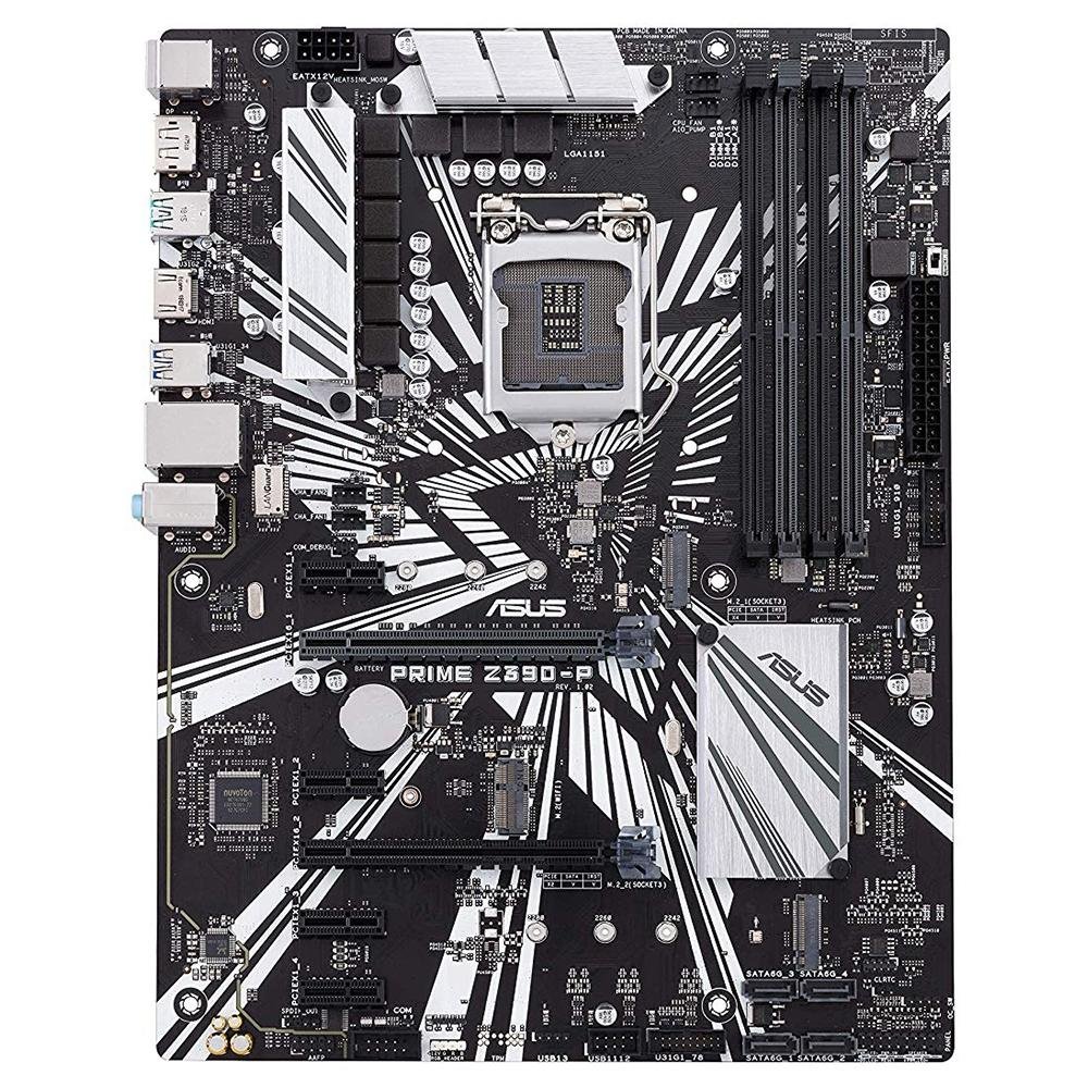 ASUS PRIME Z390-P マザーボード Placa-Mãe Asus para Intel LGA 1151 - PRIME Z390-P | KaBuM!