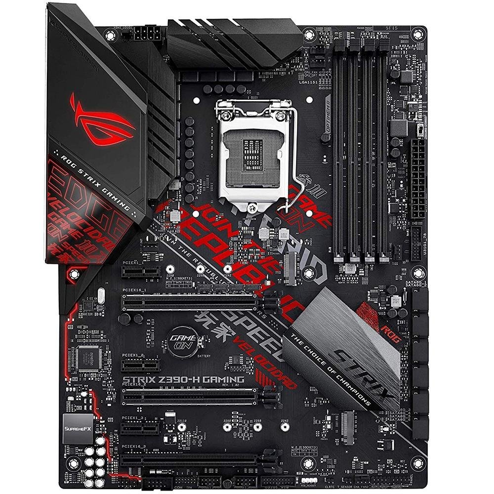 Placa-Mãe Asus para Intel ROG STRIX Z390-H GAMING| KaBuM!