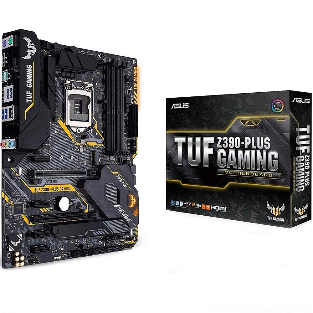 Placa-Mãe Asus para Intel - TUF Z390-PLUS GAMING| KaBuM!