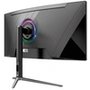 Monitor Gamer Curvo Rise Mode 34", 2K, 165Hz, 1ms, VA, HDMI e DisplayPort, Altura Ajustável, Som Integrado, Preto - RM-MONV01-34C1652K-B