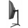Monitor Gamer Curvo Rise Mode 34", 2K, 165Hz, 1ms, VA, HDMI e DisplayPort, Altura Ajustável, Som Integrado, Preto - RM-MONV01-34C1652K-B