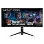 Monitor Gamer Rise Mode Nova Pro 34", QHD, 180Hz, 1ms, VA, HDMI e DisplayPort, Altura Ajustável, Som Integrado, Preto - RM-MONV03-34C1802K-B