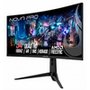 Monitor Gamer Rise Mode Nova Pro 34", QHD, 180Hz, 1ms, VA, HDMI e DisplayPort, Altura Ajustável, Som Integrado, Preto - RM-MONV03-34C1802K-B