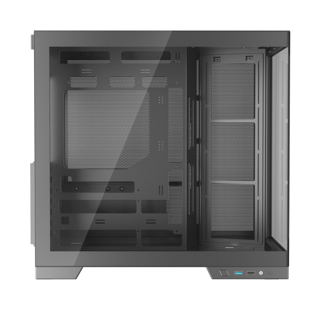 Gabinete Gamer Kalkan Asgard Evo, ATX, Mid Tower, Lateral em Vidro Temperado, Sem Fans, Preto - KLK00084 - view 4