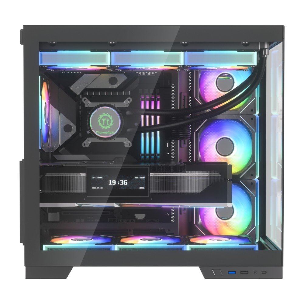Gabinete Gamer Kalkan Asgard Evo, ATX, Mid Tower, Lateral em Vidro Temperado, Sem Fans, Preto - KLK00084 - view 11