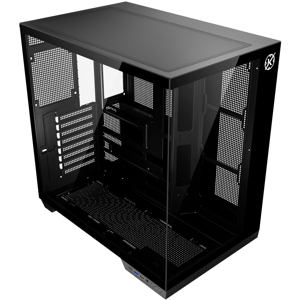 Gabinete Gamer Kalkan Skye, ATX, Mid Tower, Lateral em Vidro Temperado, Sem Fans, Preto - ( Balão.info - view 5