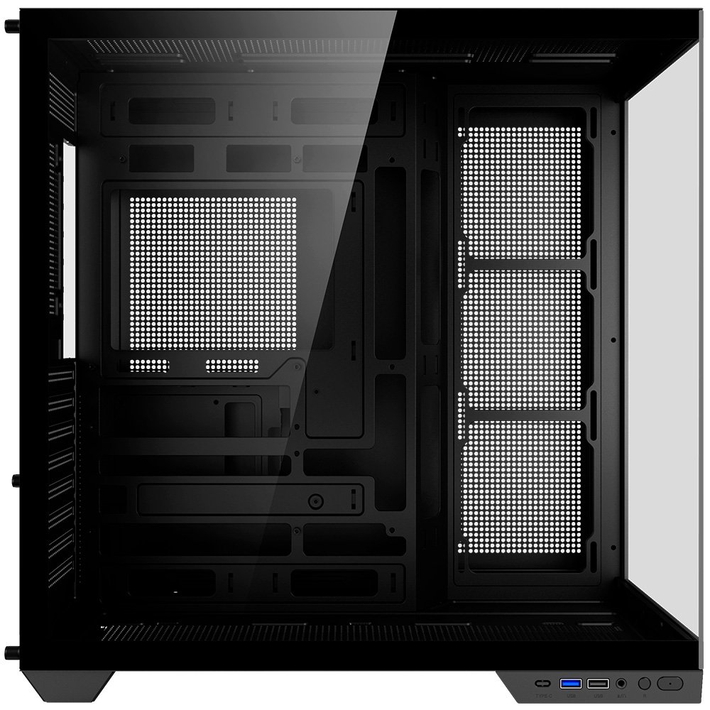 Gabinete Gamer Kalkan Skye, ATX, Mid Tower, Lateral em Vidro Temperado, Sem Fans, Preto - ( Balão.info - view 3