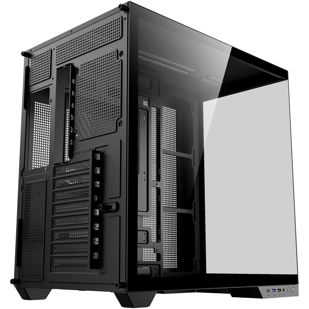 Gabinete Gamer Kalkan Skye, ATX, Mid Tower, Lateral em Vidro Temperado, Sem Fans, Preto - ( Balão.info - view 8