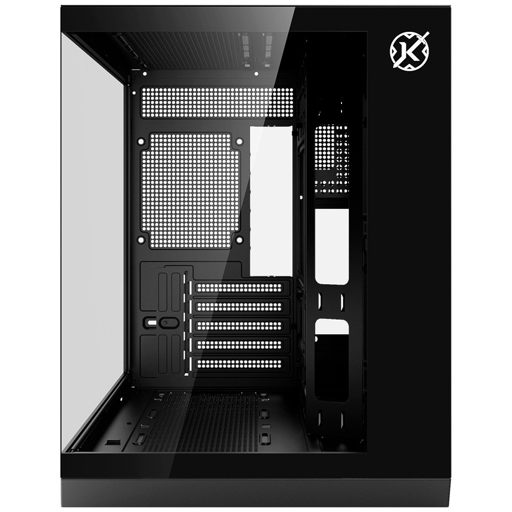 Gabinete Gamer Kalkan Saga, M-ATX, Mid Tower, Lateral em Vidro Temperado, Sem Fans, Preto - KLK00043 - view 5