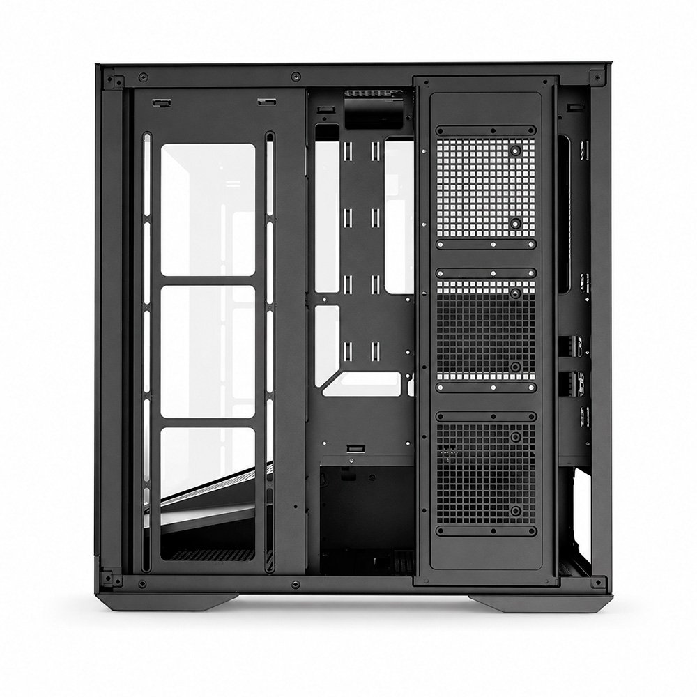 Imagem 6 de 6 do produto Gabinete Gamer Liketec Zaiden, ATX, RGB, Lateral e Frontal em Vidro Temperado, Sem Fans, Preto - LC-CB3X2-ZAIDEN-DARK-2026