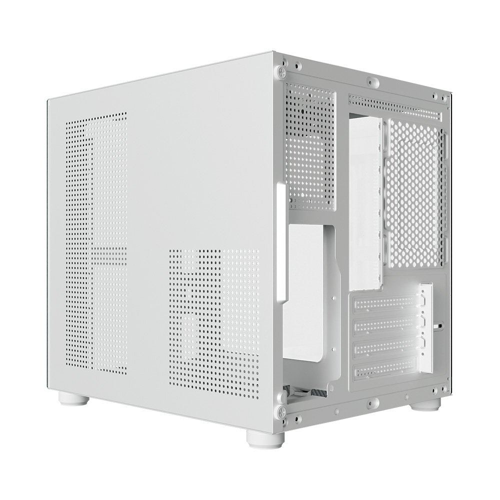 Gabinete Gamer Bluecase Pure BG-064, Micro-ATX, Mini-ITX, Lateral em Vidro, USB 3.0, Sem Fonte, Branco - BG-064WBX - view 6