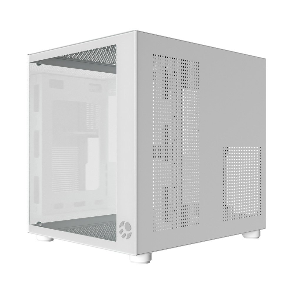 Gabinete Gamer Bluecase Pure BG-064, Micro-ATX, Mini-ITX, Lateral em Vidro, USB 3.0, Sem Fonte, Branco - BG-064WBX - view 9
