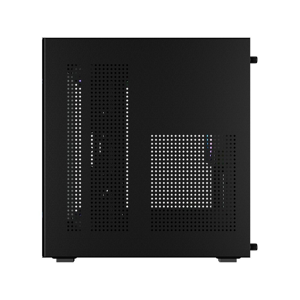 Imagem 4 de 10 do produto Gabinete Gamer Bluecase Life Pro BG-066, Micro-ATX, Mini-ITX, 5x Fans Rainbow, Lateral em Vidro, Preto - BG-066BPBX