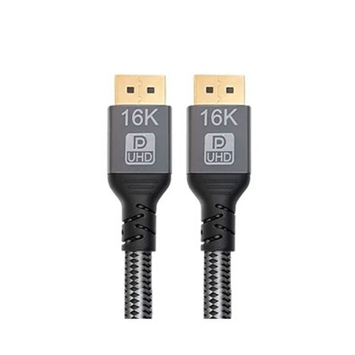 Cabo DisplayPort Storm Tech, 2.1, 16K 60Hz, Plugs de Metal, 3 Metros, Preto - CBDP0014