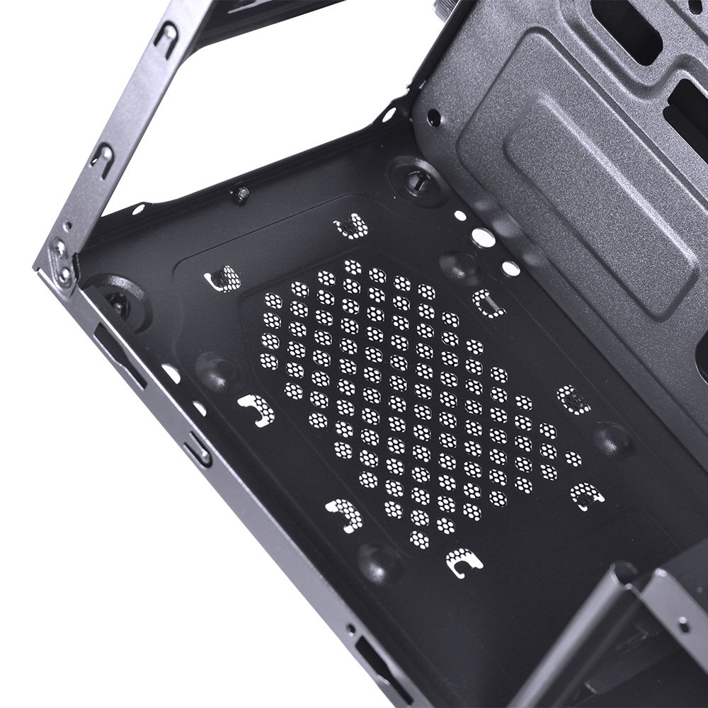 Imagem 26 de 30 do produto Gabinete Gamer PCYes Venus sem Fonte, Mid Tower, USB 3.0, 2 Fans LED 7 Cores, Preto com Lateral em Acrílico - VENPT7C2FCA