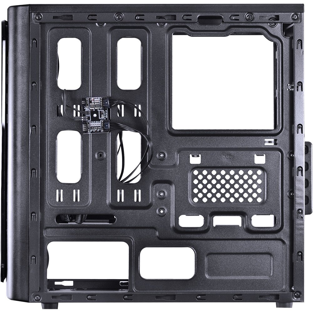 Imagem 25 de 30 do produto Gabinete Gamer PCYes Venus sem Fonte, Mid Tower, USB 3.0, 2 Fans LED 7 Cores, Preto com Lateral em Acrílico - VENPT7C2FCA