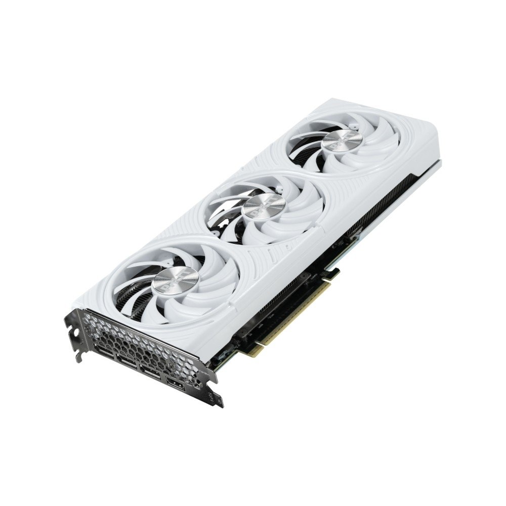 Placa de Video Palit GeForce RTX 5070 WHITE OC 12GB GDDR7 192bit 3-DP e HDMI - NE75070U19K9-GB2050W Placa de Video Palit GeForce RTX 5070 WHITE OC 12GB GDDR7 192bit 3-DP e HDMI - NE75070U19K9-GB2050W