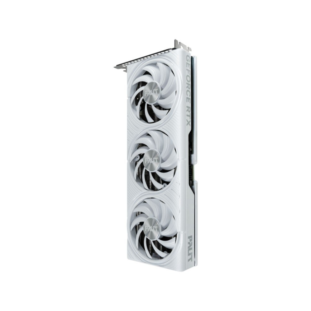 Placa de Video Palit GeForce RTX 5070 WHITE OC 12GB GDDR7 192bit 3-DP e HDMI - NE75070U19K9-GB2050W Placa de Video Palit GeForce RTX 5070 WHITE OC 12GB GDDR7 192bit 3-DP e HDMI - NE75070U19K9-GB2050W