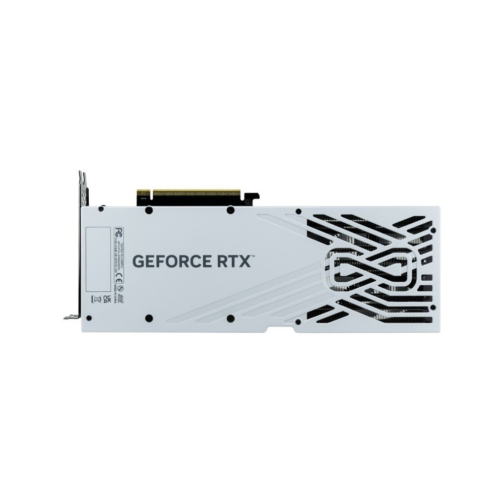 Placa de Video Palit GeForce RTX 5070 WHITE OC 12GB GDDR7 192bit 3-DP e HDMI - NE75070U19K9-GB2050W Placa de Video Palit GeForce RTX 5070 WHITE OC 12GB GDDR7 192bit 3-DP e HDMI - NE75070U19K9-GB2050W